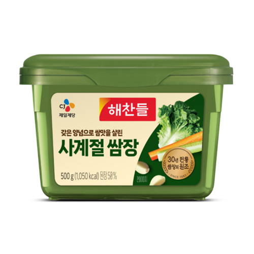 해찬들)사계절쌈장 500g